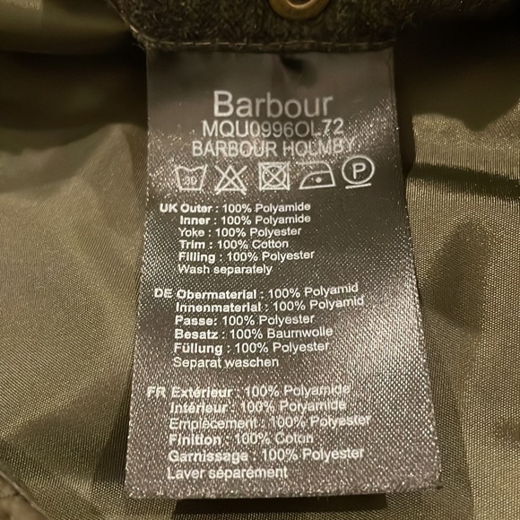 COPY - Barbour Holmby Land Rover Defender Beacon Brand Men Large Quilted Jacket… - Picture 6 of 11